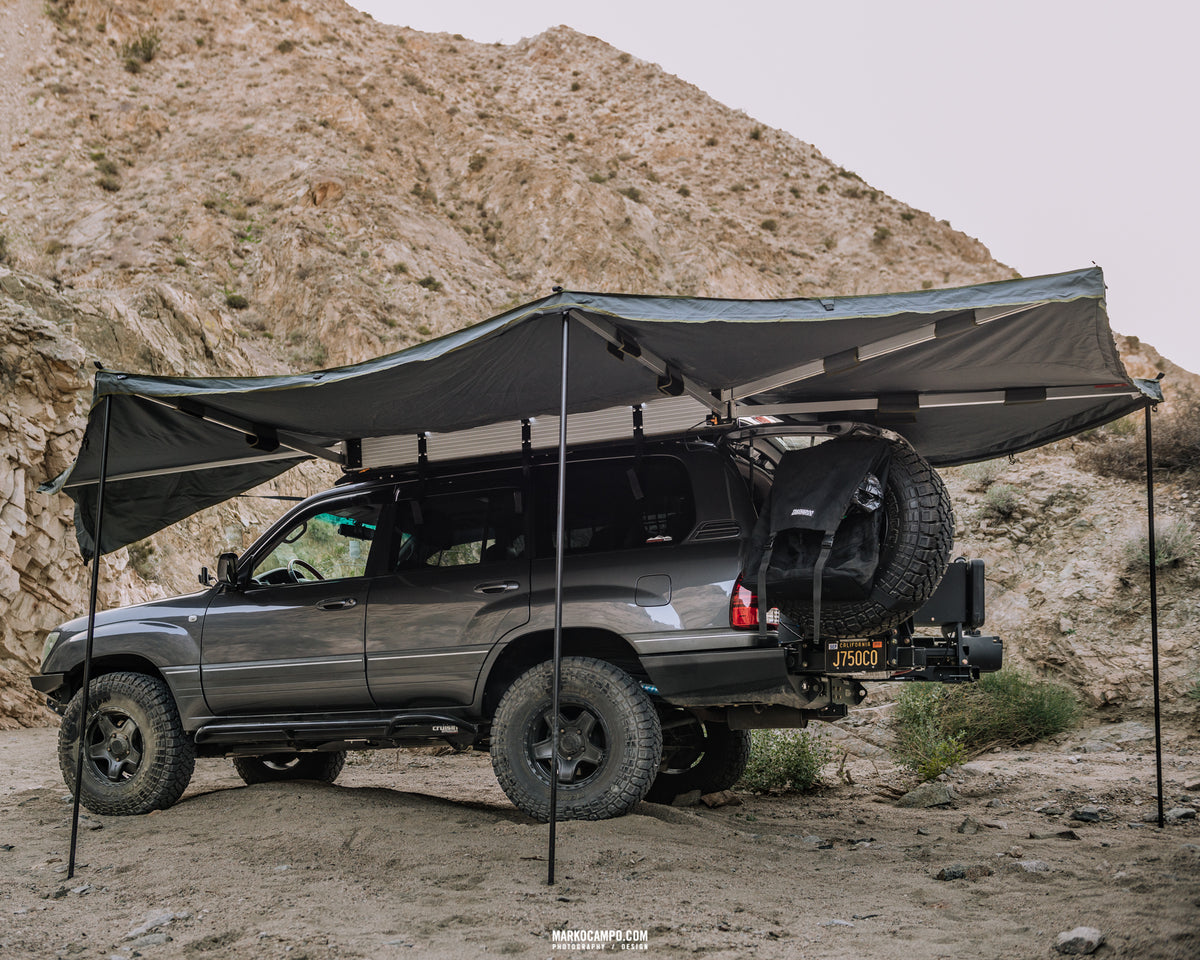 awning tent car Overland Vehicle Systems 270 Awnings – Prospeed Rack