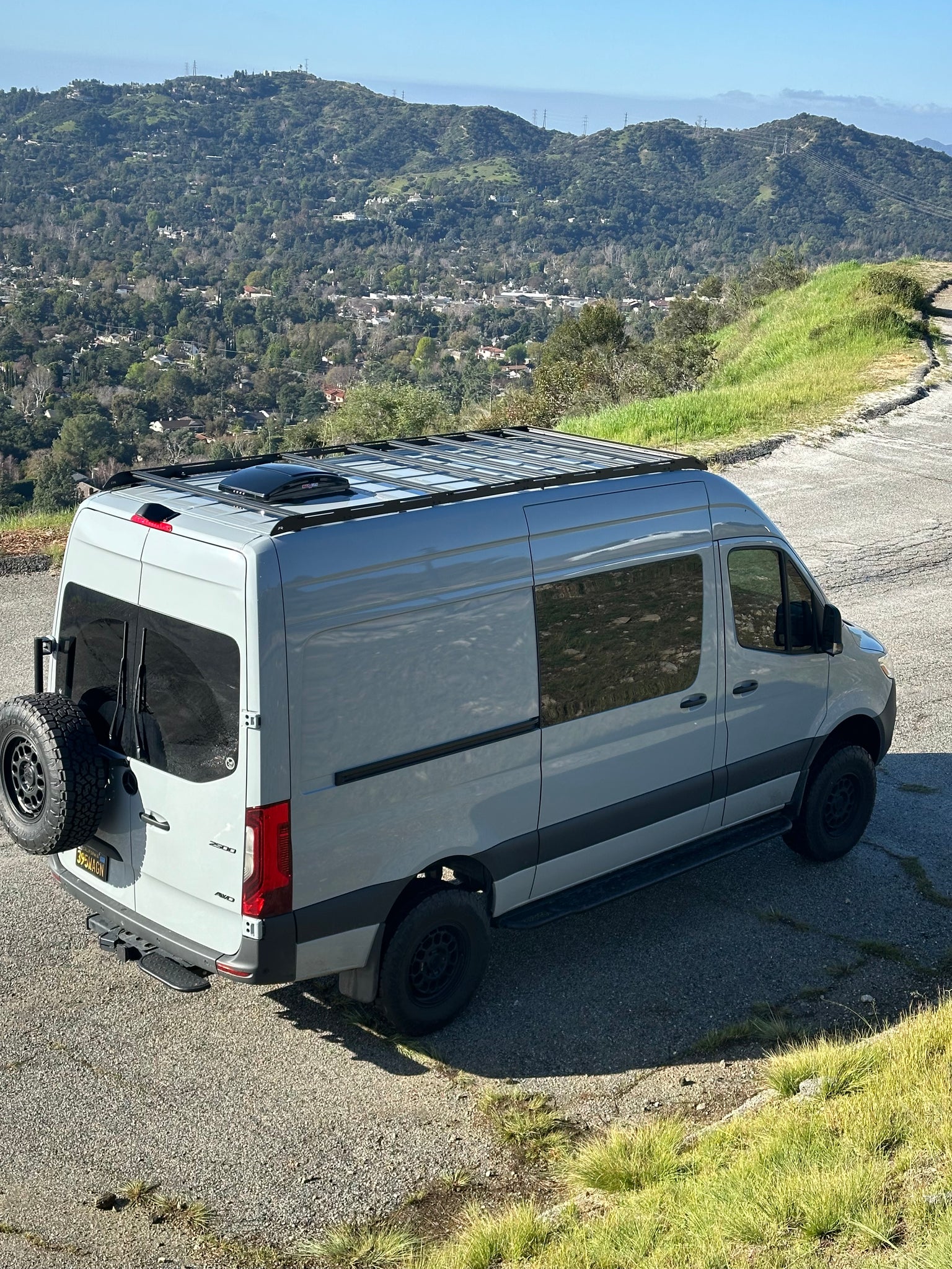 Sprinter Rv's Back Racks 2007-2026 Mercedes Benz Sprinter Van Roof Rack – Prospeed Rack