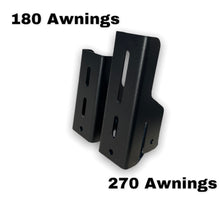 Load image into Gallery viewer, Prospeed Rack Quick Remove Compact 180 Awning Brackets