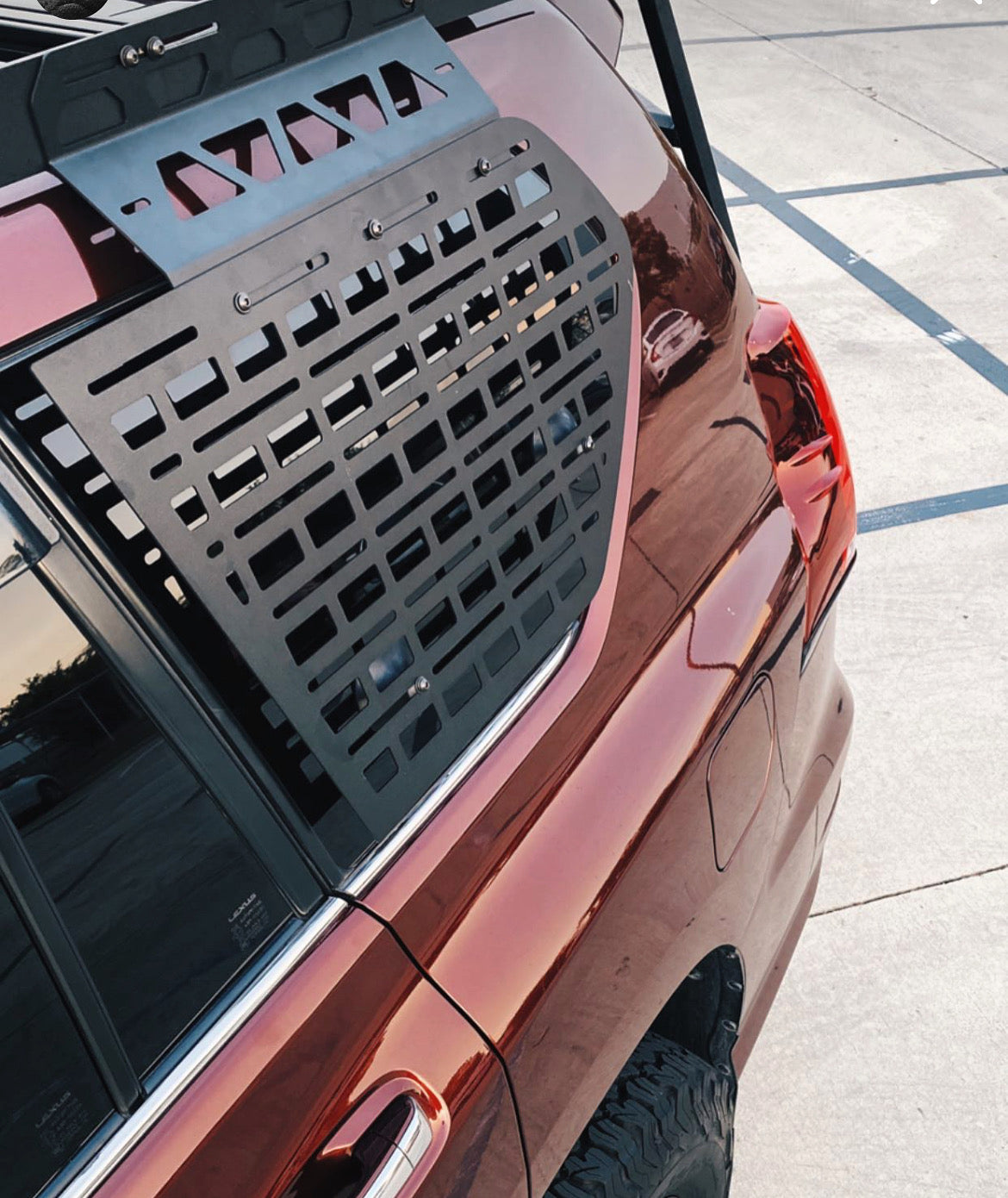 Pro Speed Rack Gx470 Prospeed Rack Rear Exterior Molle Panel